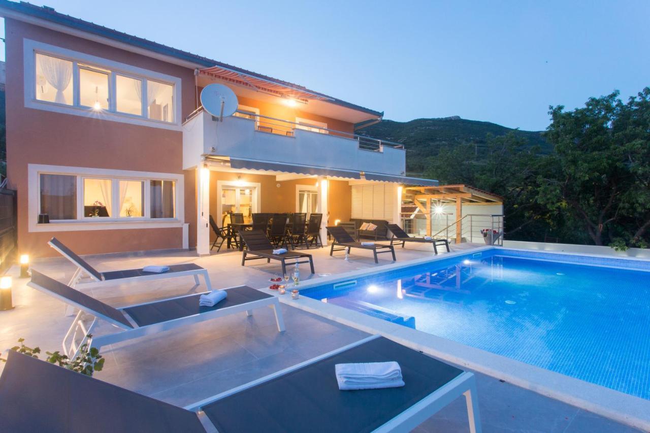 Villa Ivano With Sea&Mountain View Kaštel Stari Zewnętrze zdjęcie