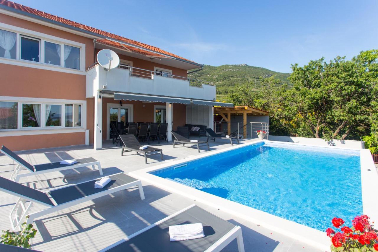 Villa Ivano With Sea&Mountain View Kaštel Stari Zewnętrze zdjęcie